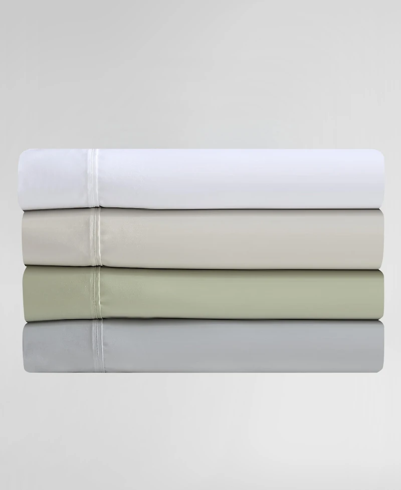 Calvin Klein Rekoop Solid 400-Thread Count Sateen 4-Pc. Sheet Set, King
