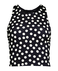 Lands' End Women's High Neck Racerback Midkini Top