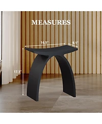 Casainc Freestanding Solid Surface Bathroom Shower Stool