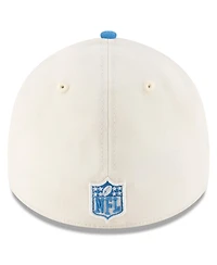 New Era Men's Cream/Powder Blue Los Angeles Chargers 2025 Nfl Draft 39THIRTY Flex Hat