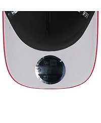 New Era Men's Black/ Cardinal Arizona Cardinals 2025 Nfl Draft 9FORTY A-Frame M-Crown Adjustable Hat