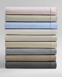 Closeout! Calvin Klein Washed 200-Thread Count Cotton 3-Pc. Sheet Set, Twin Xl