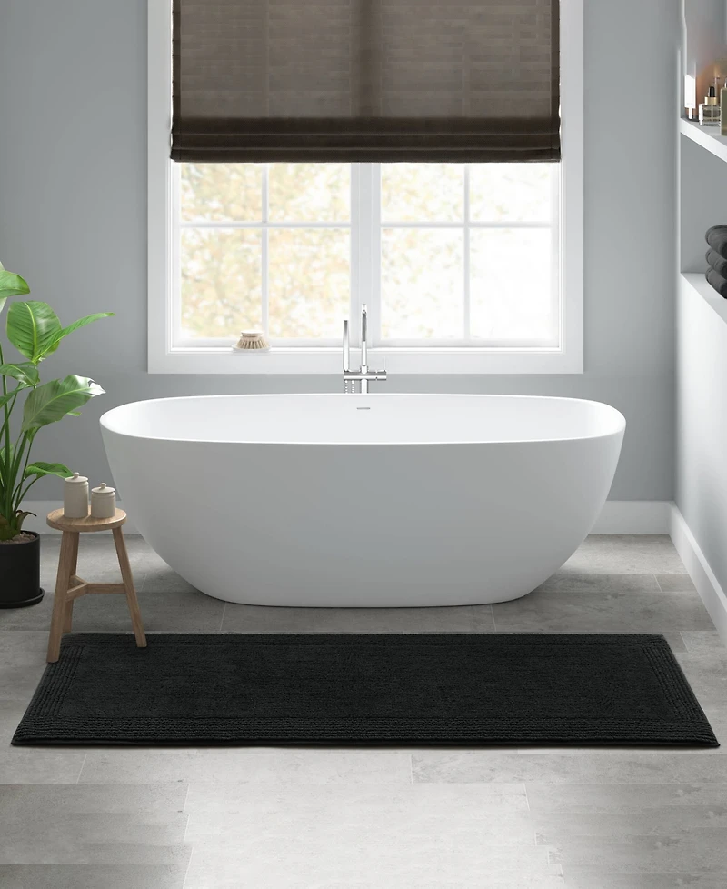 Madison Park Signature Splendor Reversible Tufted Cotton Bath Rug