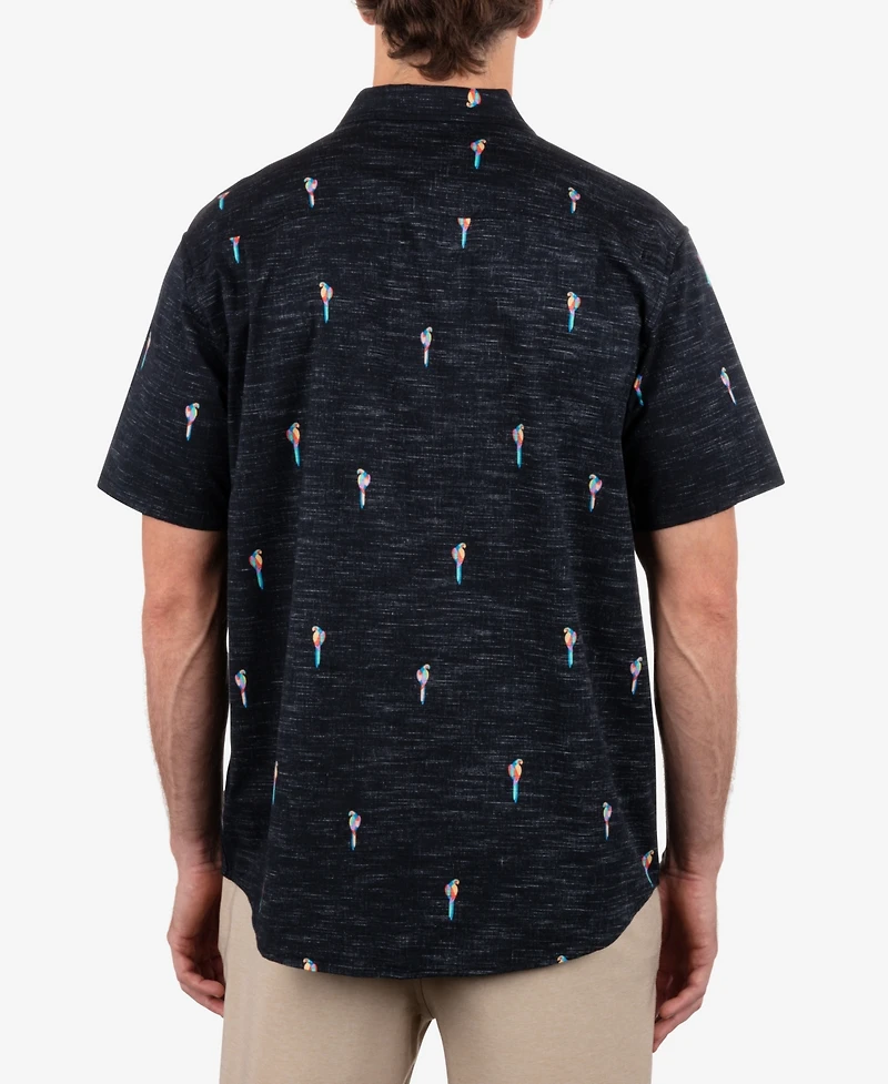 Hurley Men's Oao Lido Stretch Short Sleeve Shirt