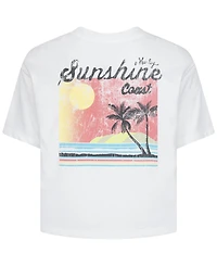 Hurley Big Girls Sunshine Coast Graphic Boxy T-Shirt