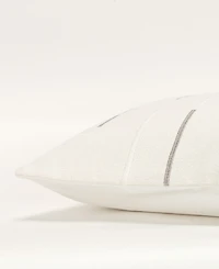 Rizzy Home Glam Striped Woven Decorative Pillow, 14" x 20"