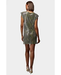 Bebe Women's X Ciara Chainmail Mini Dress