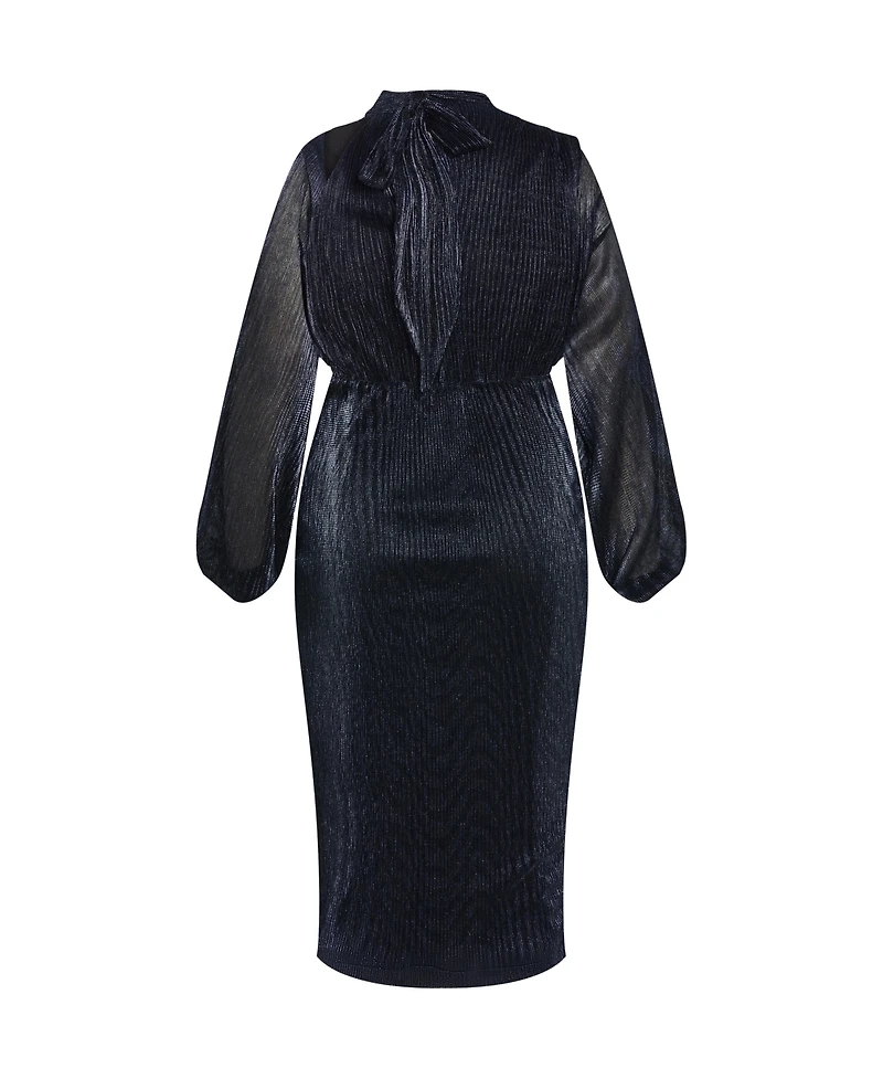 City Chic Plus Size Jaylee Mesh Dress