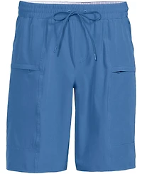 Lands' End Men's 9 Inch Packable Cargo Swim Shorts