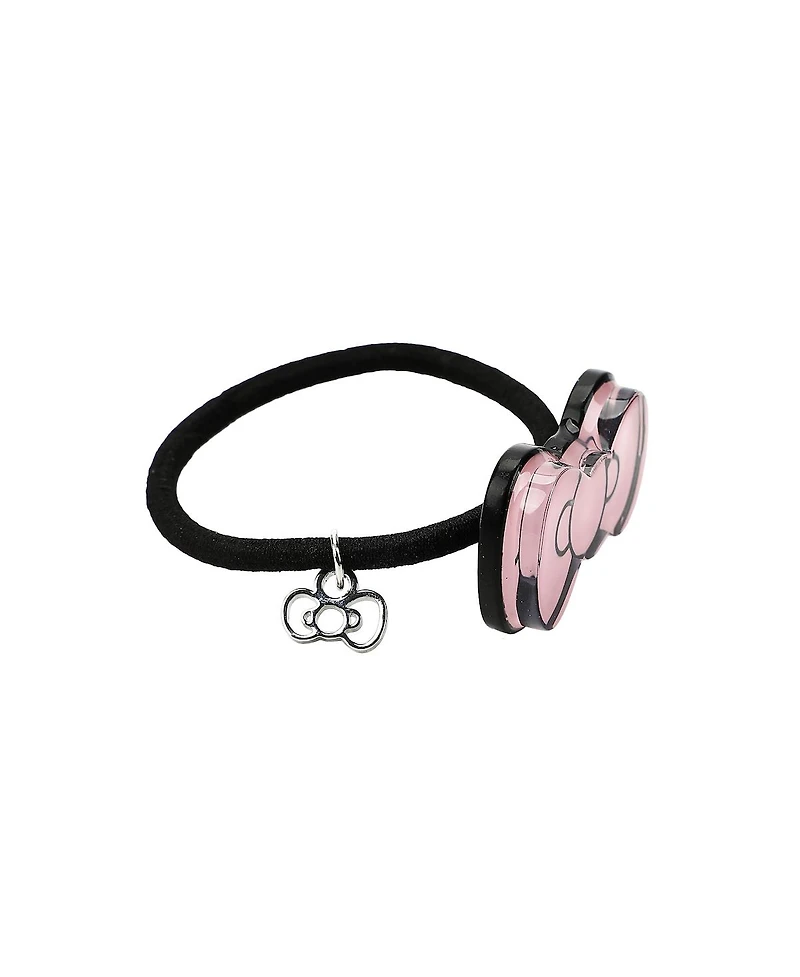 Hello Kitty Character & Bow 2-Piece Stretchy Hair Tie Set