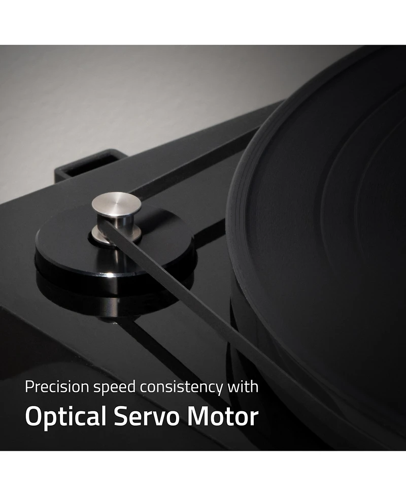 Fluance RT85 Reference High Fidelity Vinyl Turntable Record Player with Ortofon 2M Blue Elliptical Cartridge And Anti-Vibration Wood Isolation Base