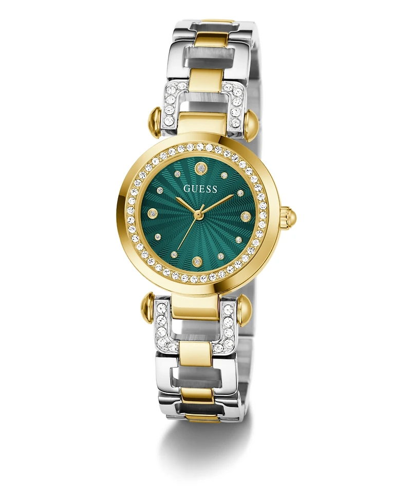 Guess Women's Analog Two-Tone Stainless-Steel Watch, 30mm