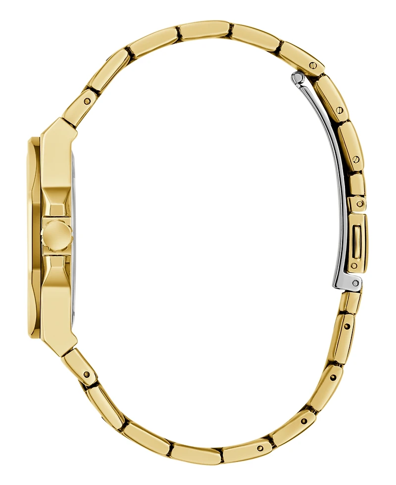 Guess Women's Analog Gold-Tone Stainless Steel Watch, 34mm