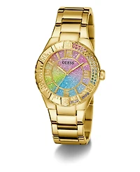 Guess Women's Analog Gold Tone Stainless Steel Watch, 36mm