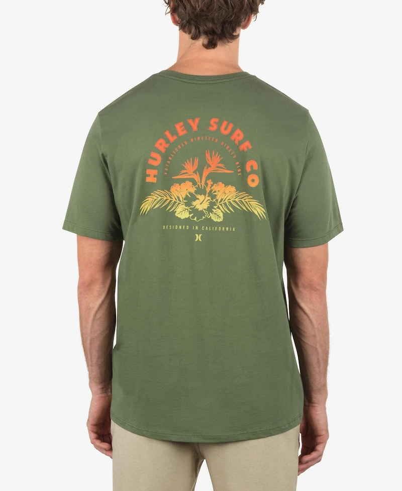 Hurley Men's Resort Livin Short Sleeve T-Shirt