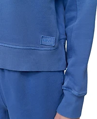 Dkny Sport Women's Cotton Embroidered Logo Pullover Hoodie