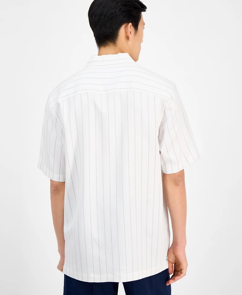 Alfani Men's Stripe Shirt, Exclusively at Macy's