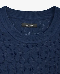 Alfani Men's Textured Sweater T-Shirt, Exclusively at Macy's