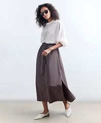 Kenneth Cole Women's Pull-On Maxi Skirt