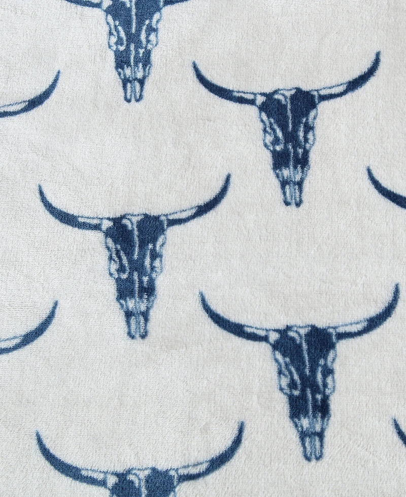 Wrangler Steer Head Ultra Soft Plush Fleece Blanket