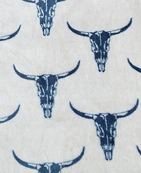Wrangler Steer Head Ultra Soft Plush Fleece Blanket