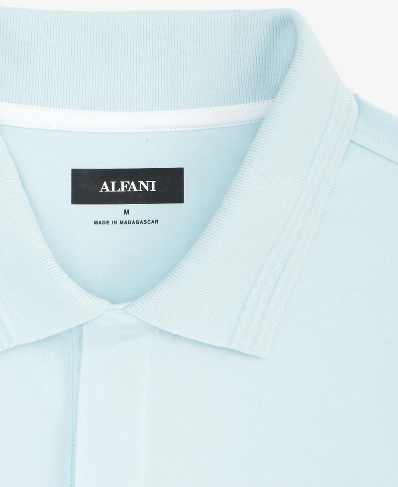 Alfani Men's Regular-Fit Mercerized Polo Shirt, Created for Macy's