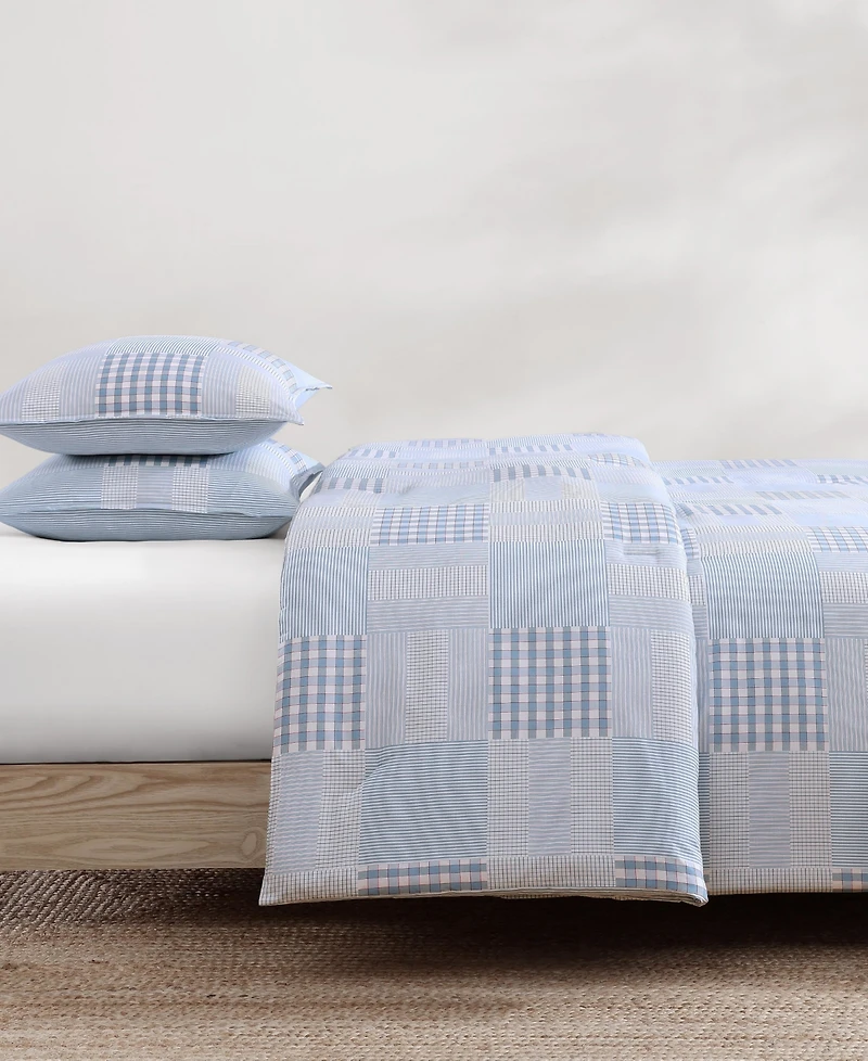 Tommy Hilfiger Hamptons Patchwork Cotton -Pc. Comforter Set