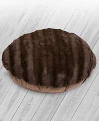 Cheer Collection Decorative Round Deccorative Pillow Set, 18" x