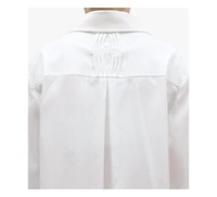 Stella Carakasi Women's Cotton Poplin Pintuck Detail Lucky Star Shirt