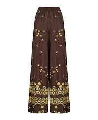 Nocturne Women's Printed Flowing Pants