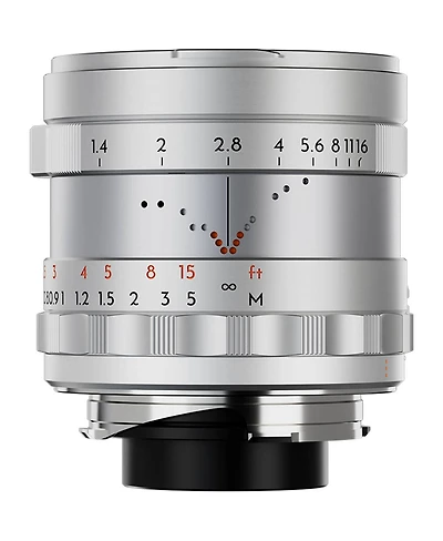 Thypoch Thypoch Full-frame Photography Lens Simera 35mm f1.4 for Leica M Mount -- Sliver