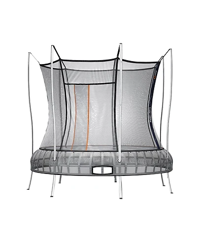 Vuly 12 Ft Thunder Outdoor Trampoline with Springless Design, No Gap Netting, Galvanized Frame & Built In Games, Certified for 330 Pound Capacity