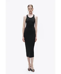 Nocturne Women's Printed Detail Midi Dress