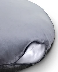 Cheer Collection Extra Large Round Floor Decorative Pillow, 32" x