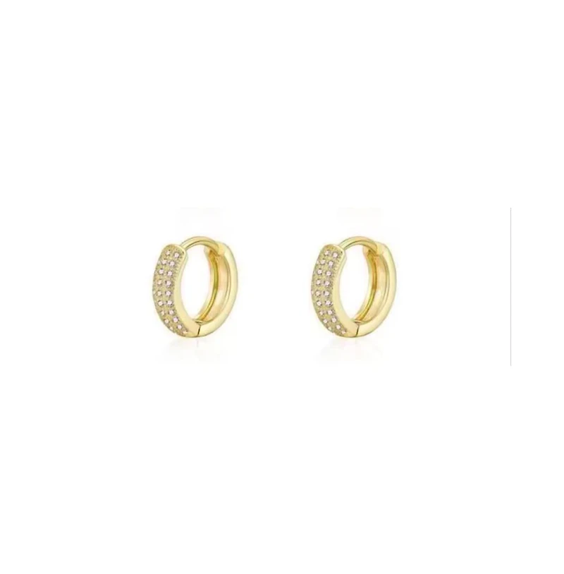 Dainty Huggie Hoop Earrings -3 Pairs