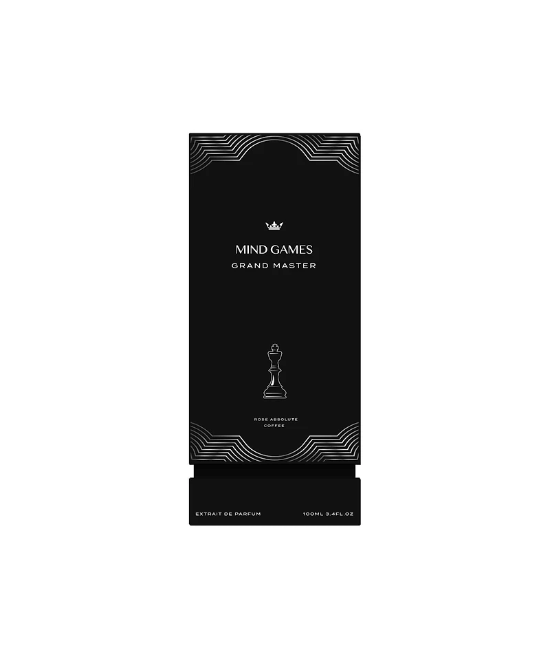 Mind Games Grand Master - Luxury Perfume with Notes of Black Currant, Kona Coffee, Wild Violet & Incense - Elegant Extrait de Parfum for Women & Men