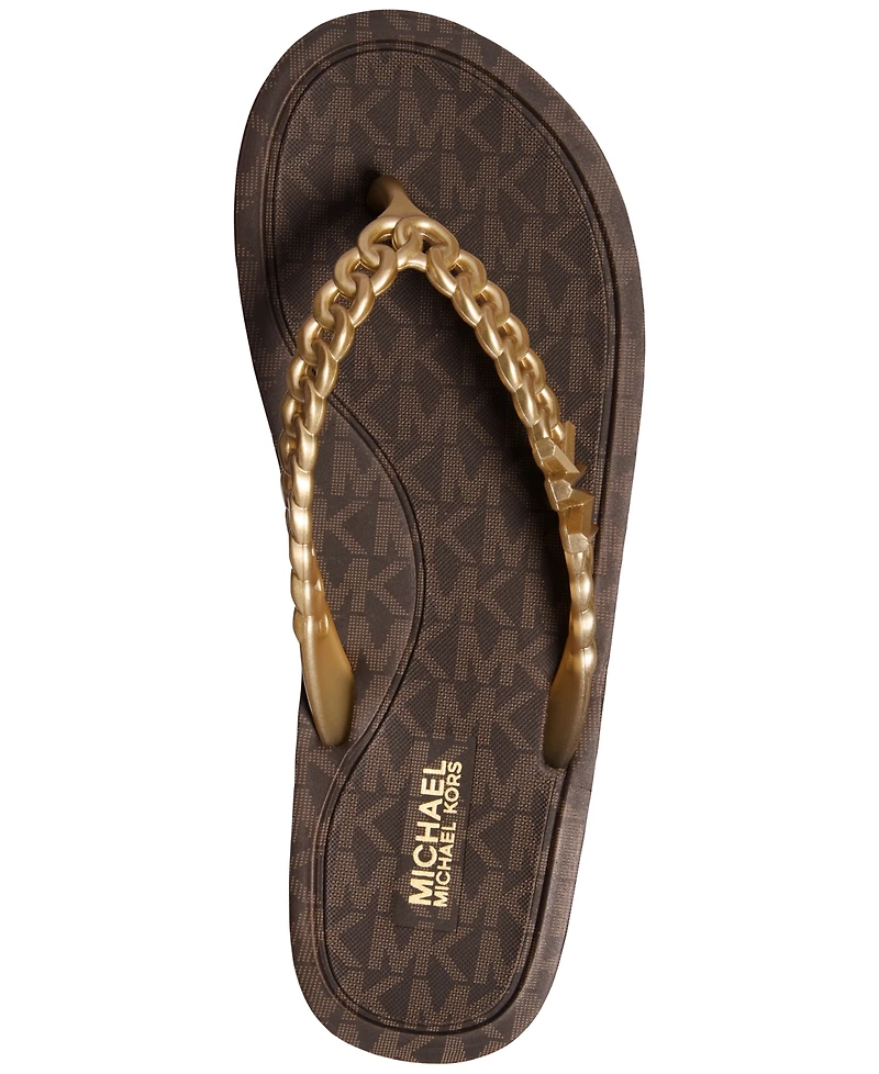 Michael Michael Kors Zaza Slip-On Platform Flip Flop Sandals