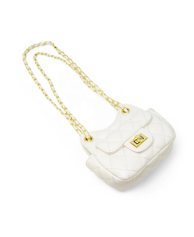 Tiny Treats + Zomi Gems Girls Tiny Quilted Treasure Purse, Pink