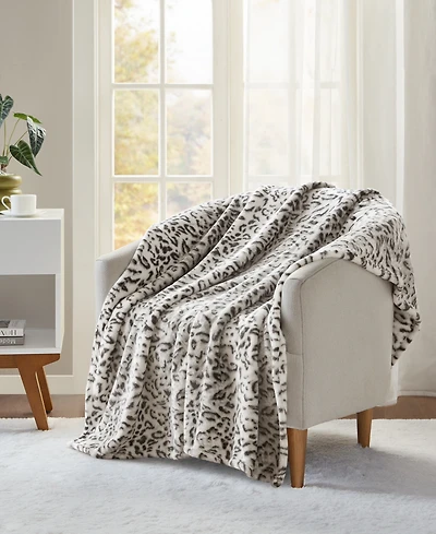 Premier Comfort Cozy Plush Printed Throw Blanket, 50" x 70", Exclusively at Macy's