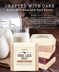 Lovery 6-Pc. Goat Milk Soap Bars Set