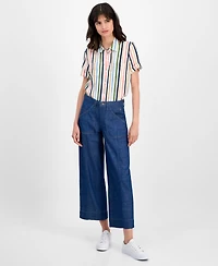 Nautica Jeans Women's High-Rise Cropped Jeans