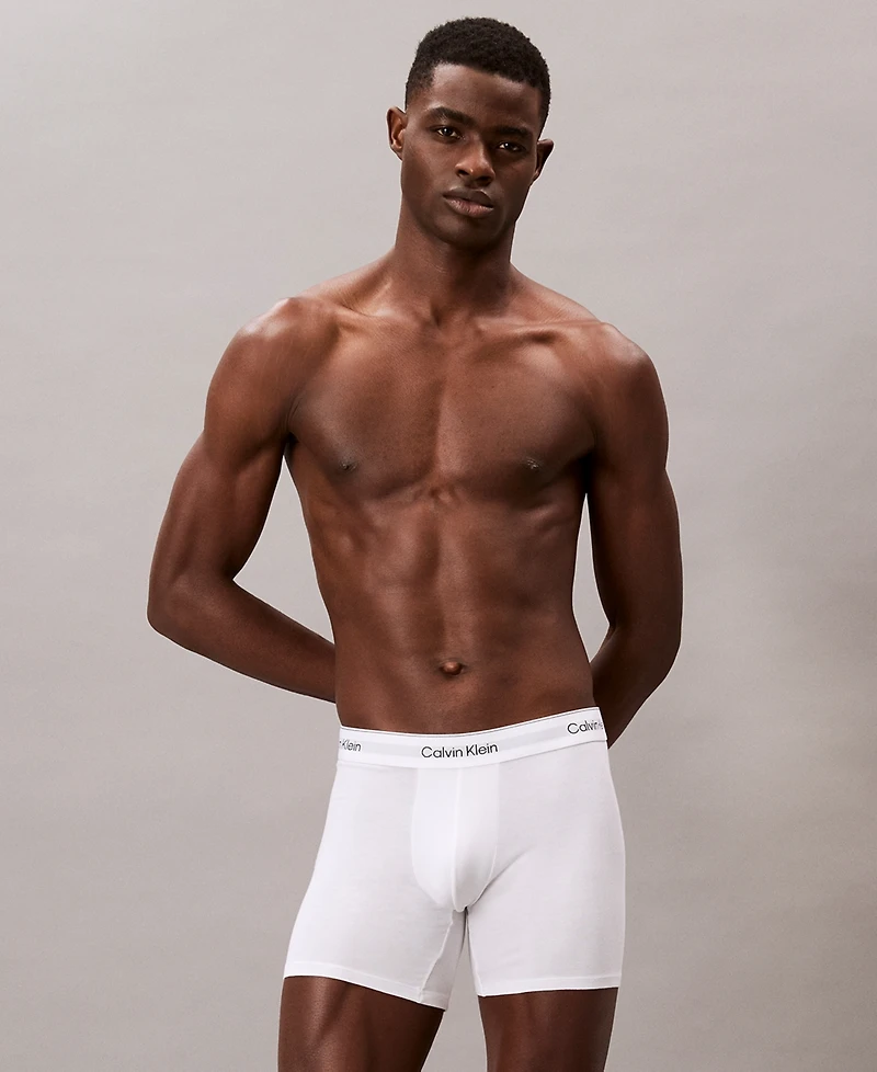 Calvin Klein Men's 3-Pack Icon Stretch Boxer Briefs