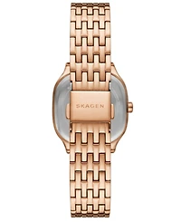 Skagen Women's Mellem Lille Quartz Three-Hand Rose Gold Stainless Steel Watch, 28mm