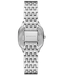 Skagen Women's Mellem Lille Quartz Three-Hand Silver Stainless Steel Watch, 28mm