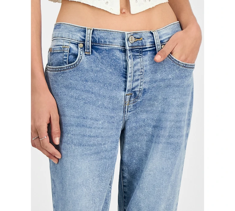 7 For All Mankind Women's Josefina High-Rise Slim-Fit Boyfriend Jeans