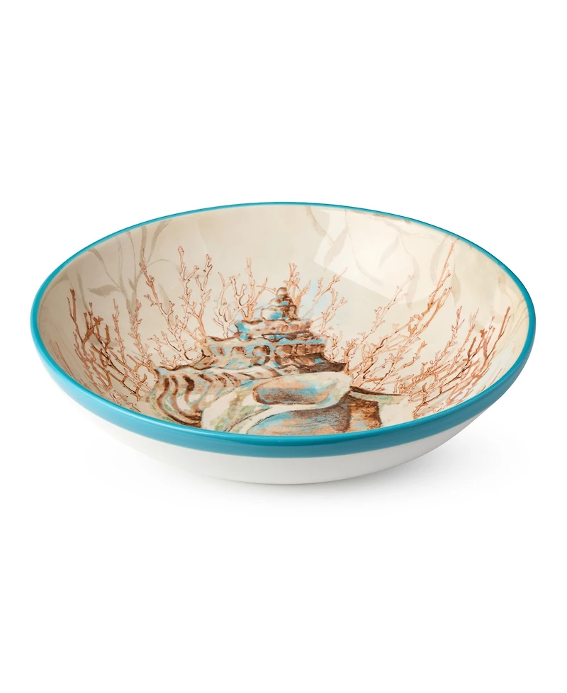 Certified International Escape to the Sea Serving Bowl