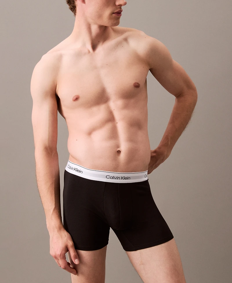 Calvin Klein Men's 3-Pack Icon Stretch Boxer Briefs