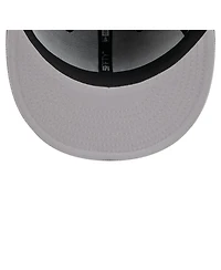 New Era Men's Navy/Gray York Yankees Retro Pattern 59FIFTY Fitted Hat