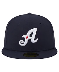New Era Men's Navy Reno Aces Authentic Collection 59FIFTY Fitted Hat