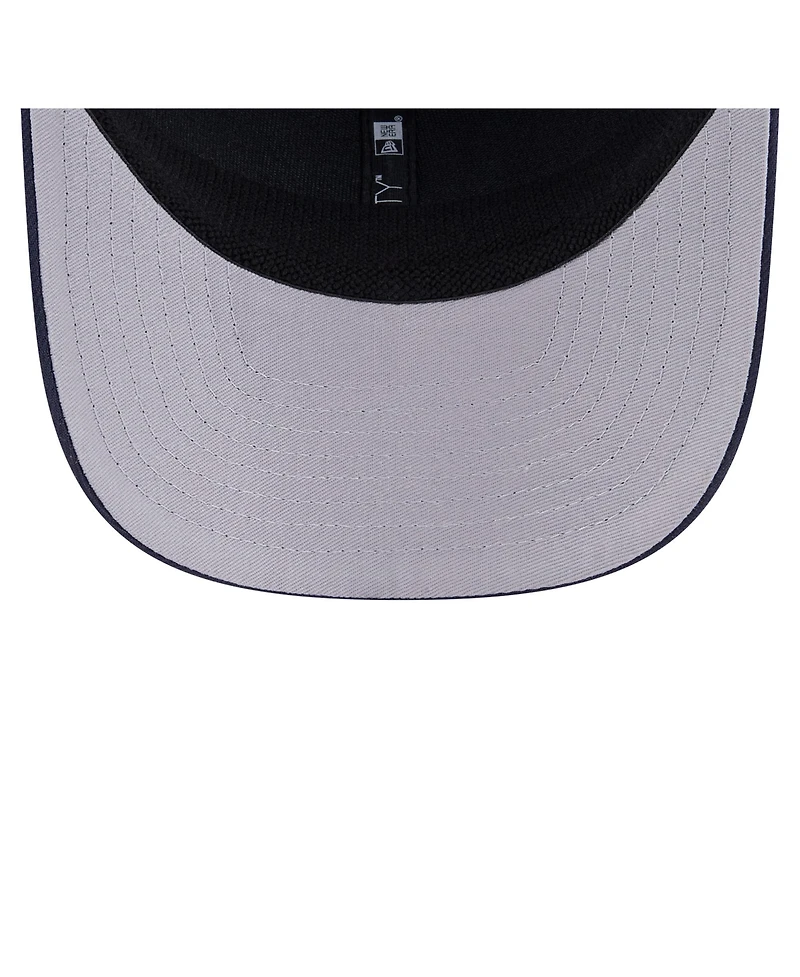 New Era Men's Navy Chicago Bears Main Trucker 9SEVENTY Stretch-Snap Hat